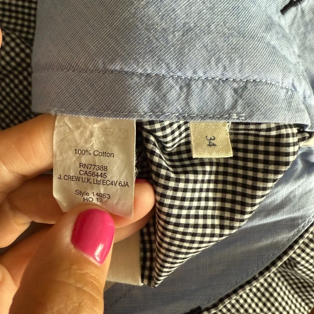 J Crew shorts • Men’s size 34